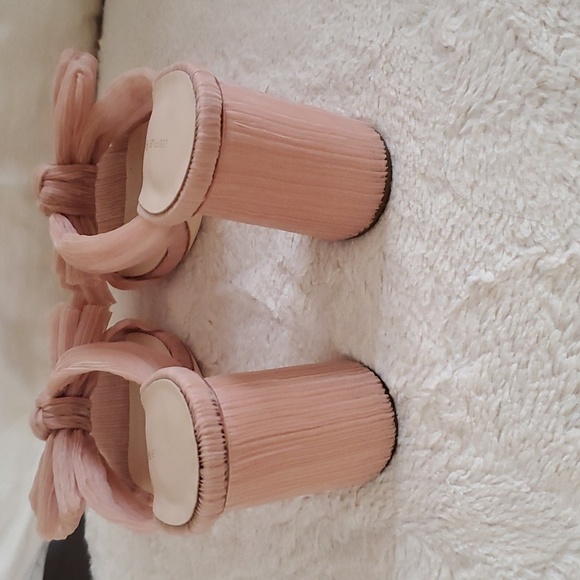 Loeffler Randall Penny Tulle Knot Mules - Picture 3 of 8